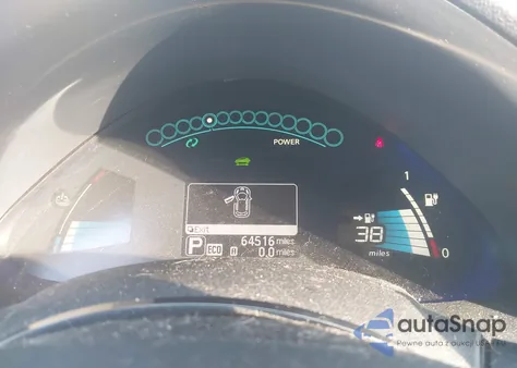 2016 Nissan Leaf S z USA, uszkodzony, nr VIN 1N4BZ0CP3GC314425